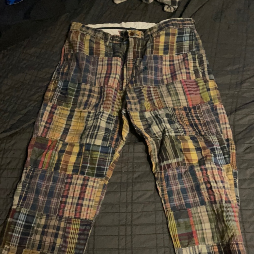POLO RALPH LAUREN PATCH WORK PANTS SZ35